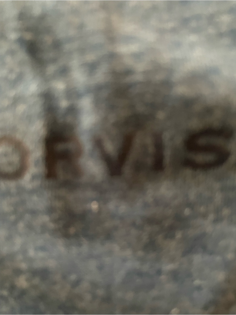 Orvis Men's Long-Sleeve Heather Slate Blue Crew - Picture 2 of 3